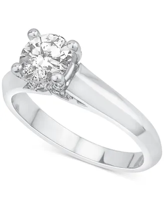 Diamond Solitaire Engagement Ring (1 ct. t.w.) 14k Gold
