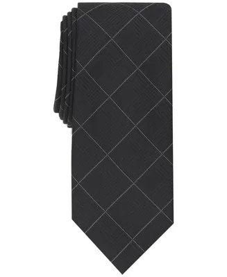 Alfani Men's Gering Plaid Tie, Created for Macy's