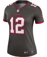 Women's Tom Brady Pewter Tampa Bay Buccaneers Alternate Legend Jersey