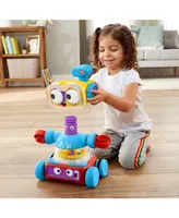 Fisher-Price 4-in-1 Robot Baby to Preschool Learning Toy with Lights & Music