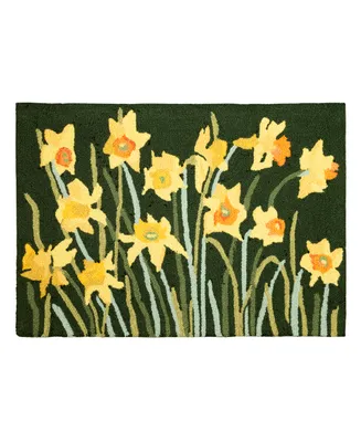 Liora Manne' Frontporch Daffodil 2'6" x 4' Outdoor Area Rug