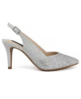 Jones New York Women's Bernie Pointed Toe Slingback Dress Pumps