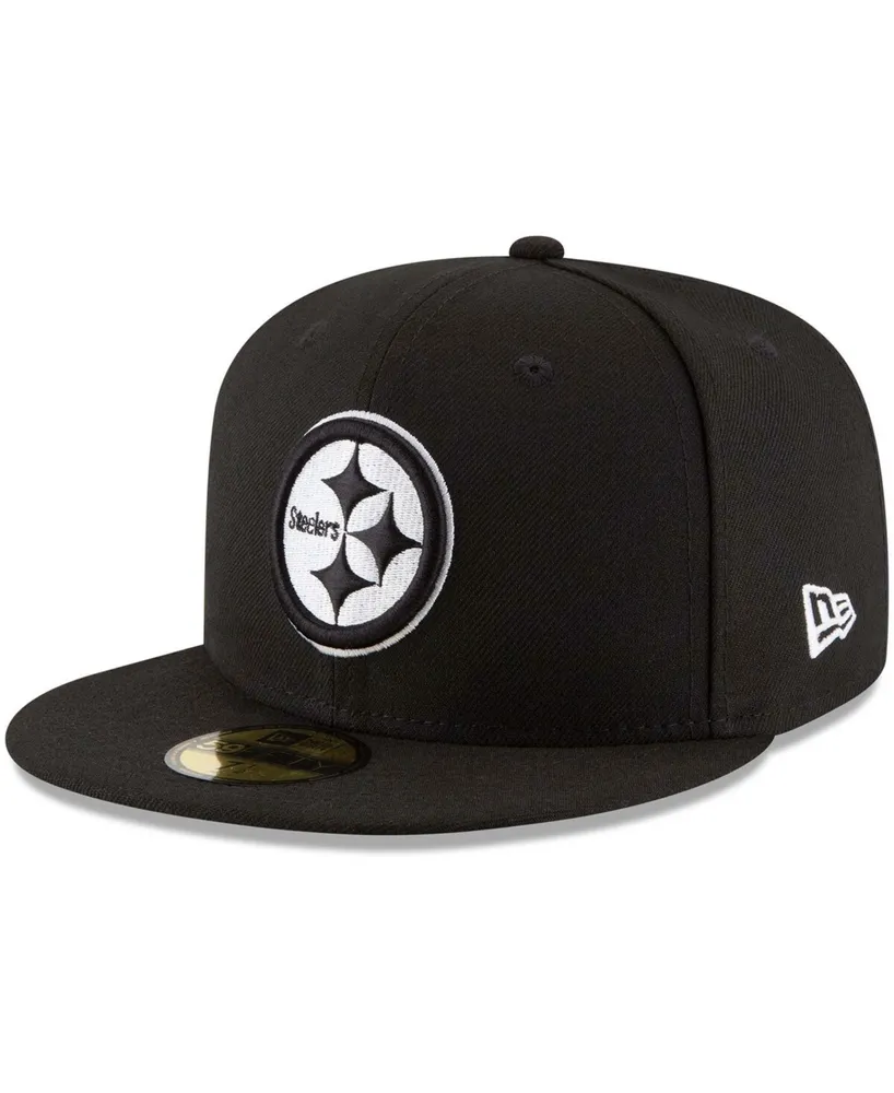 Men's Black Pittsburgh Steelers B-Dub 59FIFTY Fitted Hat