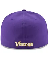 New Era Men's White Minnesota Vikings Omaha 59FIFTY Fitted Hat - Macy's