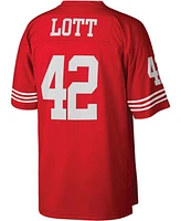 Men's Ronnie Lott Scarlet San Francisco 49Ers Legacy Replica Jersey