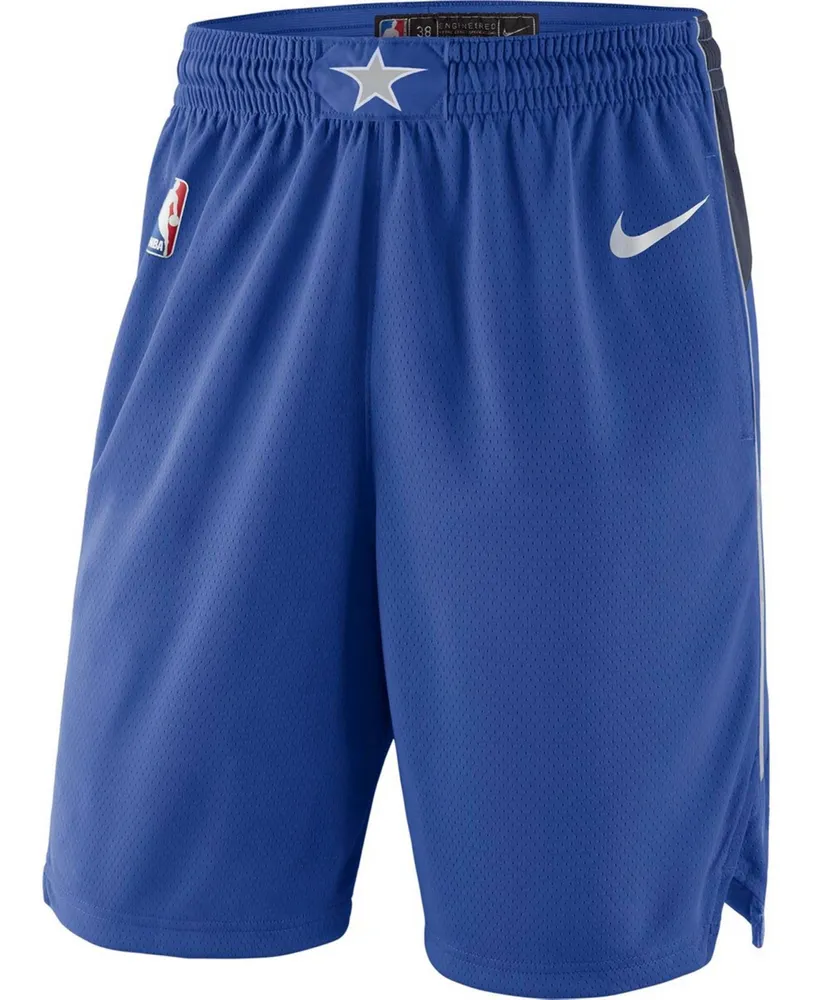 Men's Blue 2019/20 Dallas Mavericks Icon Edition Swingman Shorts