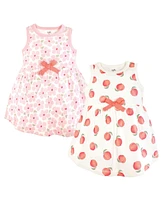 Touched by Nature Baby Girls Organic Cotton Sleeveless Dresses