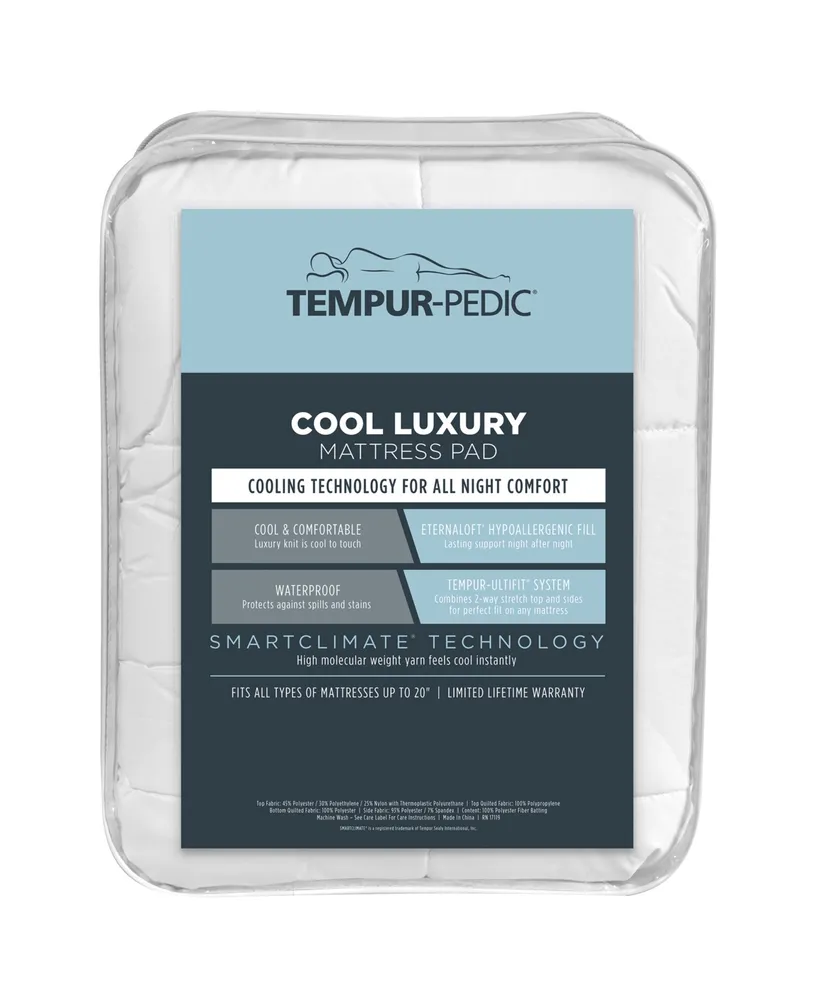 Tempur-Pedic Cool Luxury Mattress Pad
