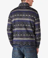 Lucky Brand Men's Los Feliz Half Zip Mock Neck Sweater