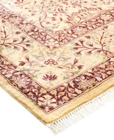 Adorn Hand Woven Rugs Mogul M1055 6'2" x 8'10" Area Rug - Gold