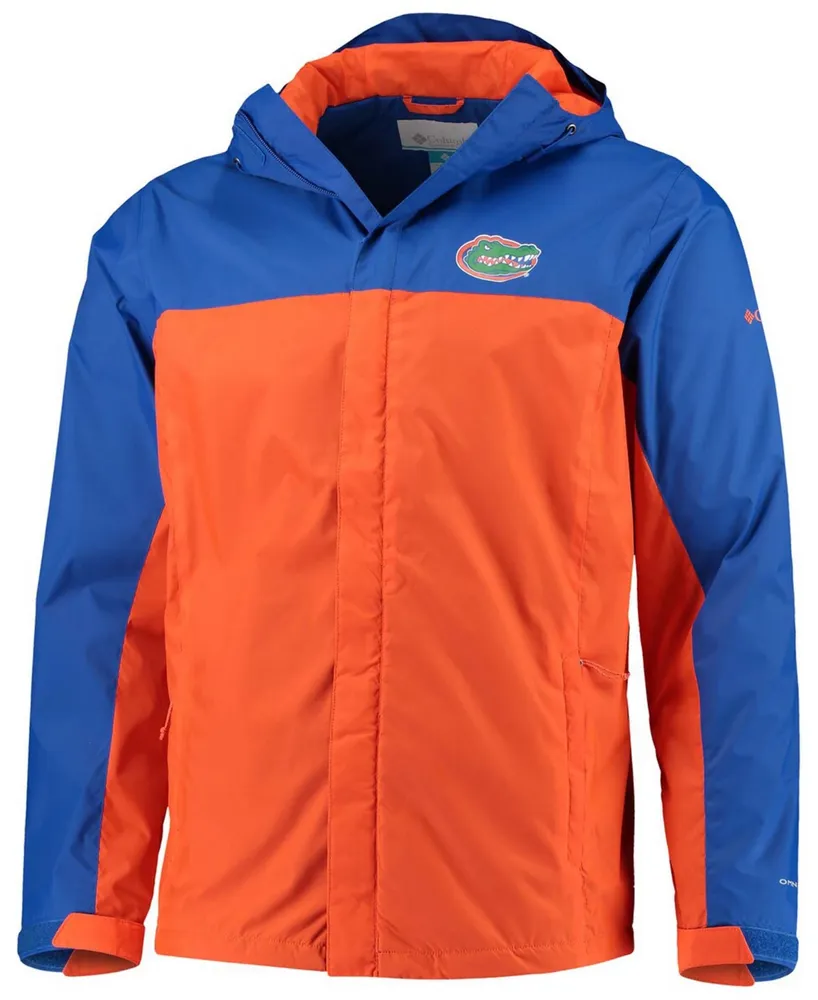 Men's Royal, Orange Florida Gators Glennaker Storm Full-Zip Jacket