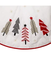 Kurt Adler 50" Tree Embroidered Tree Skirt