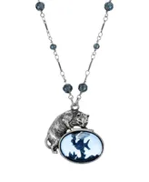 2028 Montana Cat and Fish Necklace