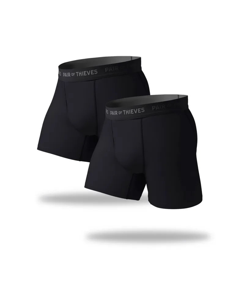 Pair of Thieves Men's SuperFit Breathable Mesh Boxer Brief 2 Pack