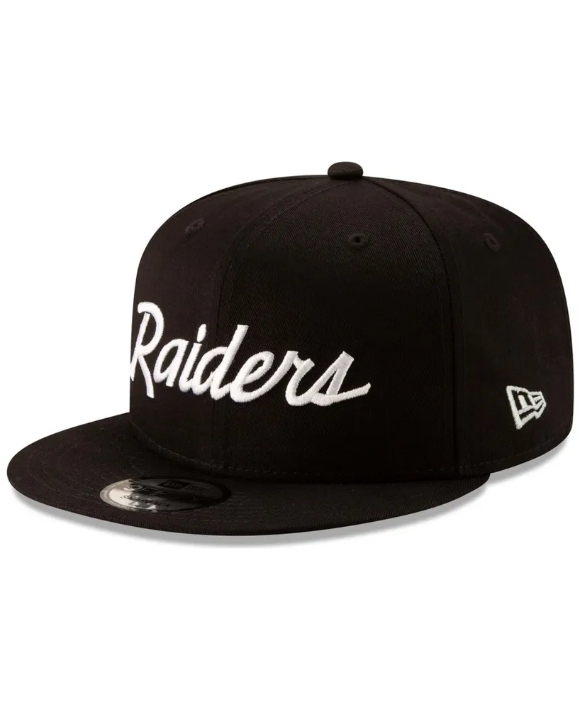 New Era Men's Las Vegas Raiders Throwback 9FIFTY Adjustable Snapback Cap