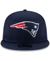 New Era Men's New England Patriots Basic 9FIFTY Adjustable Snapback Cap