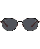 Ray-Ban RB3685M Scuderia Ferrari Collection 58 Unisex Sunglasses