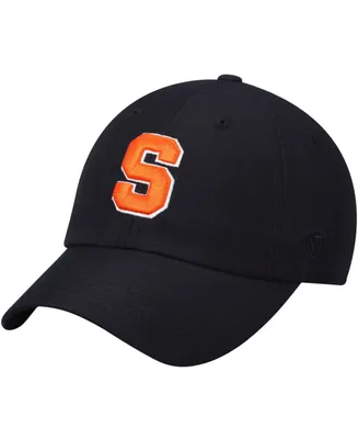 Men's Navy Syracuse Orange Primary Logo Staple Adjustable Hat