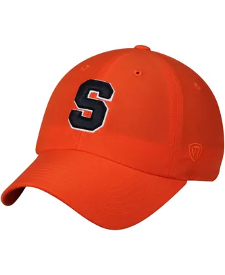 Men's Orange Syracuse Orange Primary Logo Staple Adjustable Hat