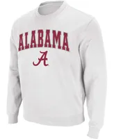 Colosseum Men's Alabama Tide Arch Logo Crew Neck Sweatshirt