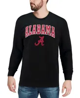 Colosseum Men's Alabama Tide Arch Logo Crew Neck Sweatshirt