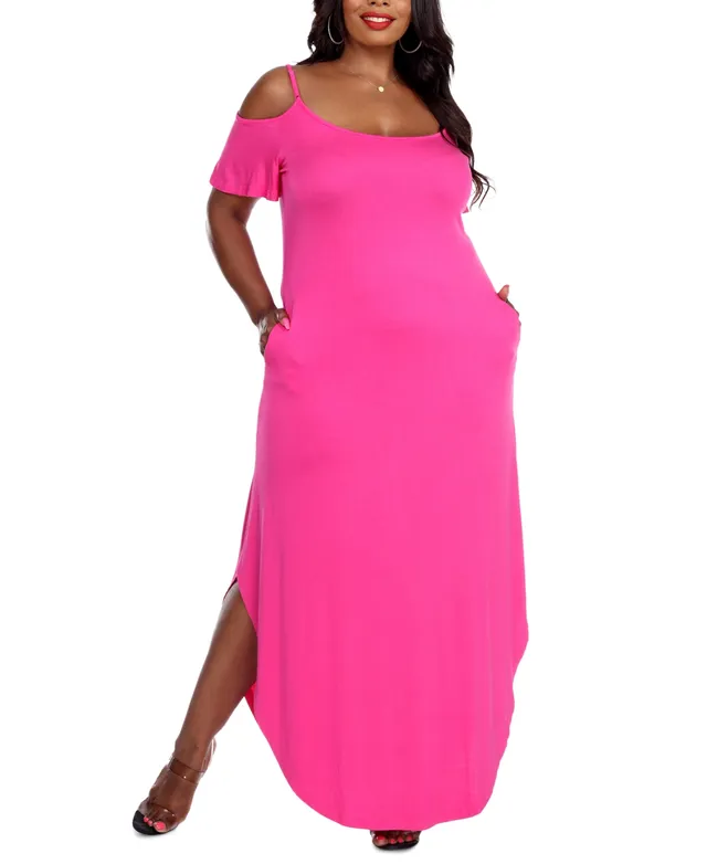 White Mark Maternity Lexi Maxi Dress