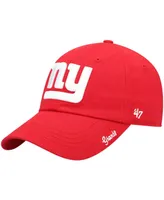 Women's Red New York Giants Miata Clean Up Secondary Adjustable Hat