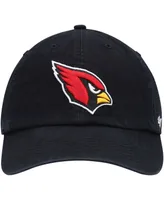 Men's Black Arizona Cardinals Franchise Logo Fitted Hat