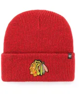 Men's Red Chicago Blackhawks Brain Freeze Cuffed Knit Hat