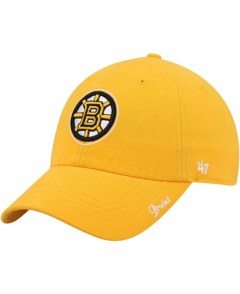 Women's Gold Boston Bruins Team Miata Clean Up Adjustable Hat