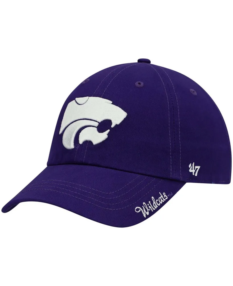 Women's Purple Kansas State Wildcats Miata Clean Up Logo Adjustable Hat