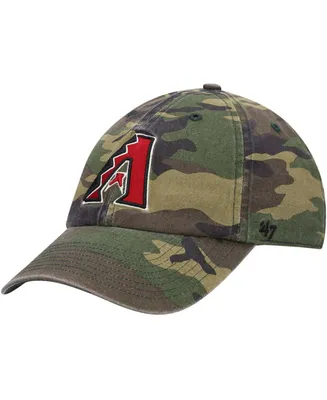 Men's Camo Arizona Diamondbacks Team Clean Up Adjustable Hat