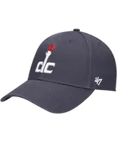 Men's Charcoal Washington Wizards Legend Mvp Adjustable Hat