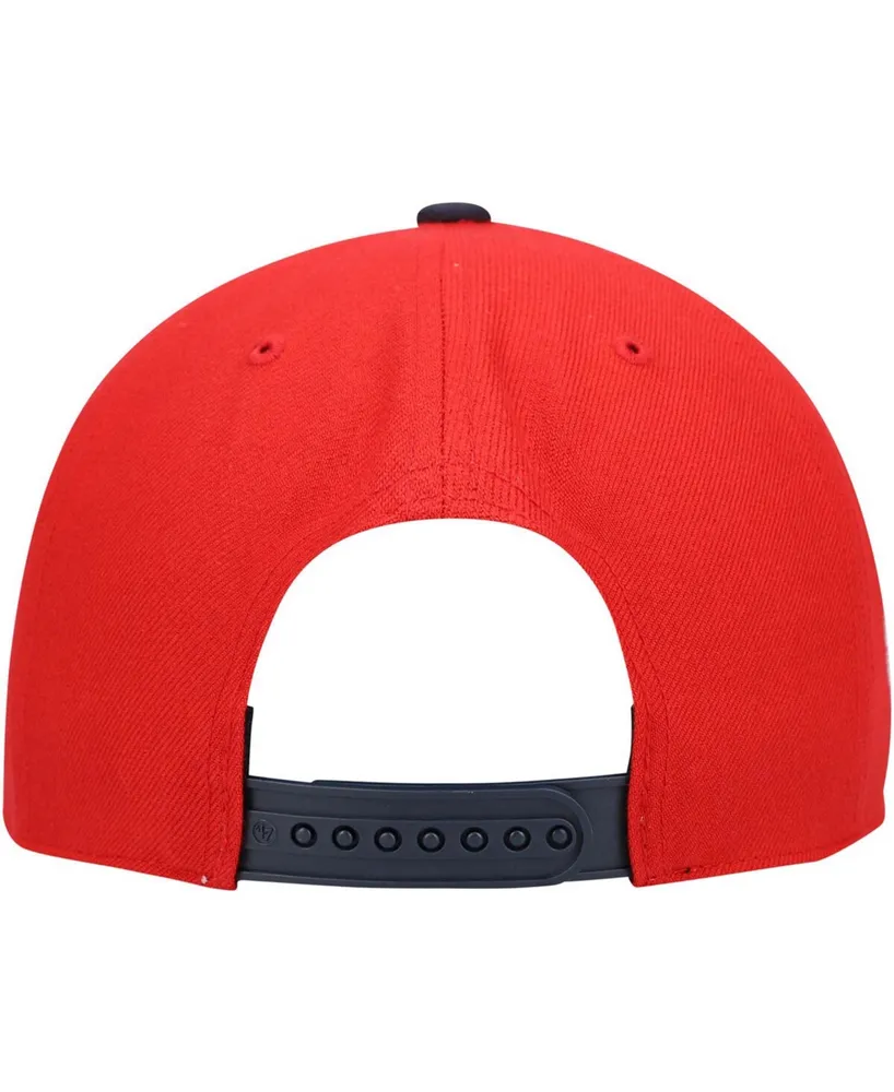 Men's Red Washington Capitals Captain Snapback Hat
