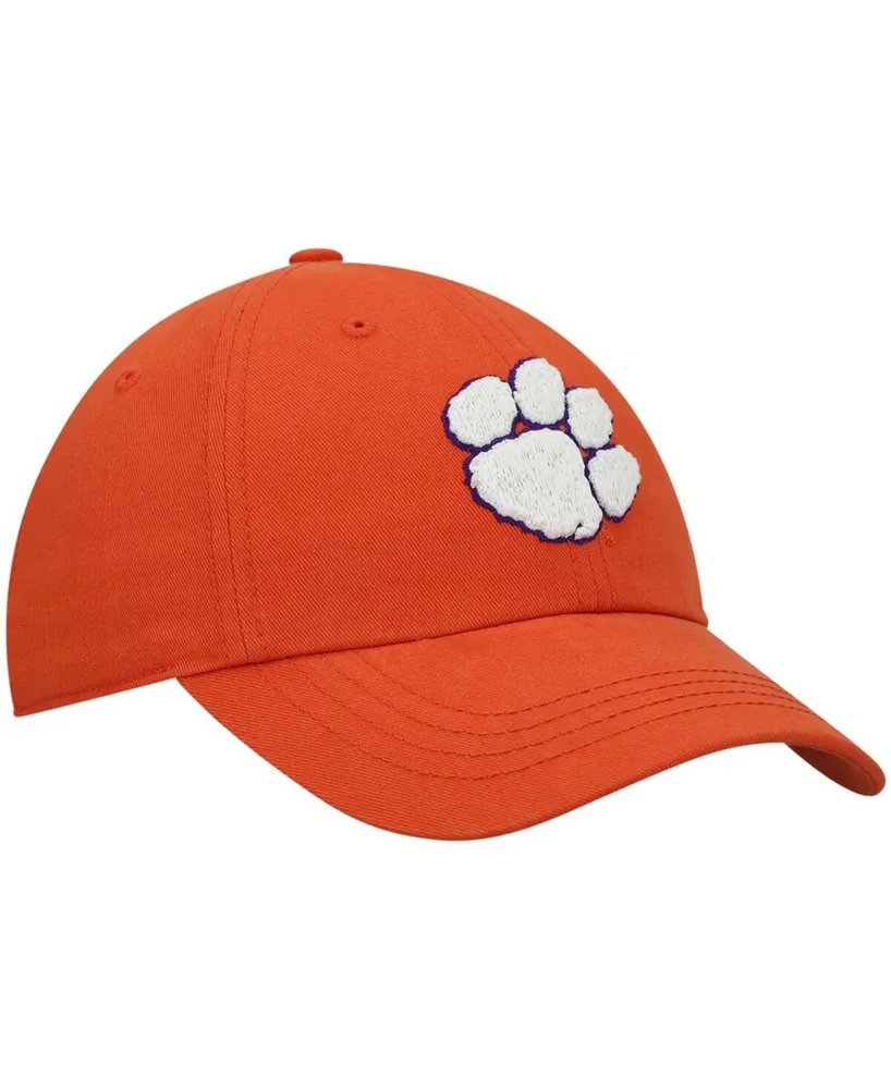 Women's Orange Clemson Tigers Miata Clean Up Logo Adjustable Hat