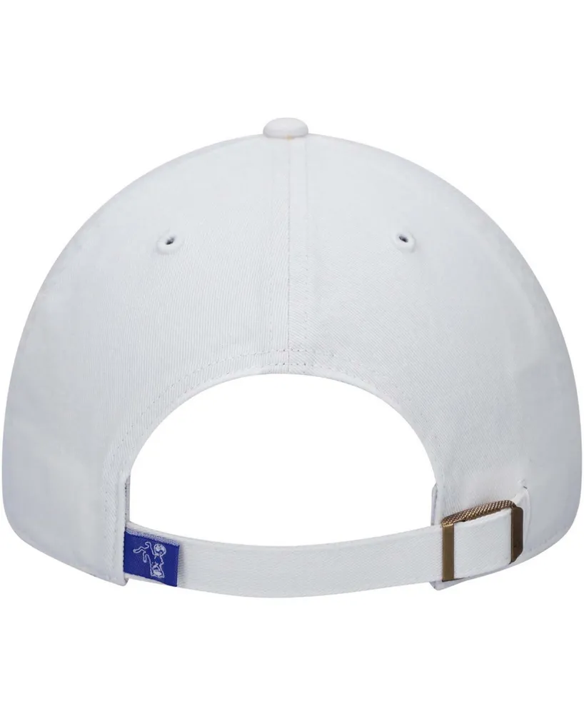 Men's White Indianapolis Colts Clean Up Legacy Adjustable Hat