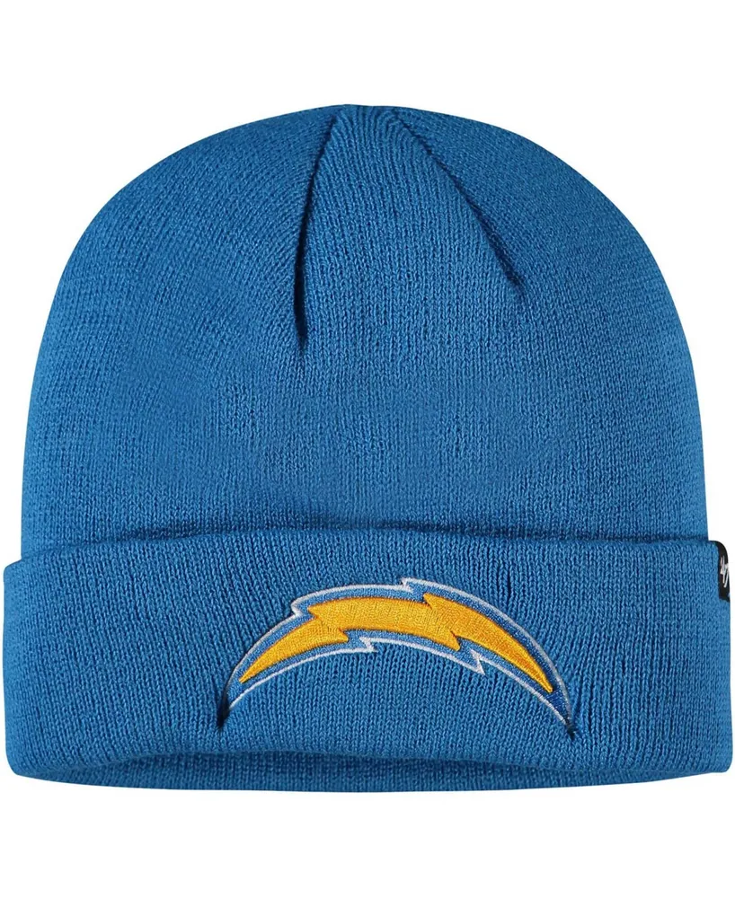 Boys Blue Los Angeles Chargers Basic Cuffed Knit Hat