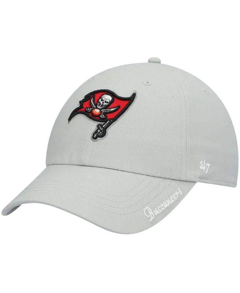 Women's Pewter Tampa Bay Buccaneers Miata Clean Up Primary Adjustable Hat