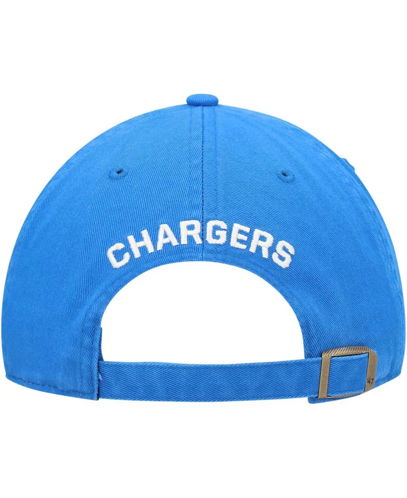 Women's Powder Blue Los Angeles Chargers Finley Clean Up Adjustable Hat