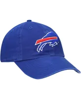 Boys Royal Buffalo Bills Logo Clean Up Adjustable Hat