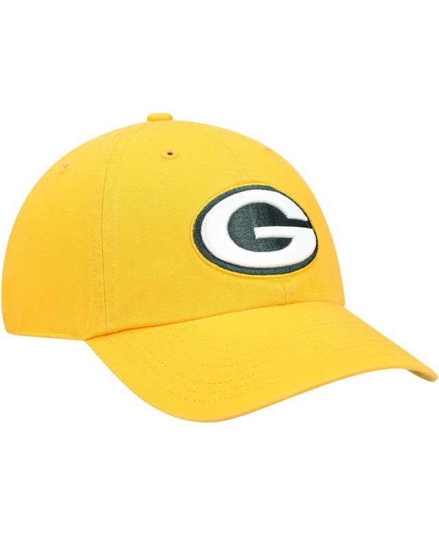 Men's Gold-Tone Green Bay Packers Secondary Clean Up Adjustable Hat - Gold