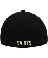 Men's Black New Orleans Saints Legacy Franchise Fitted Hat