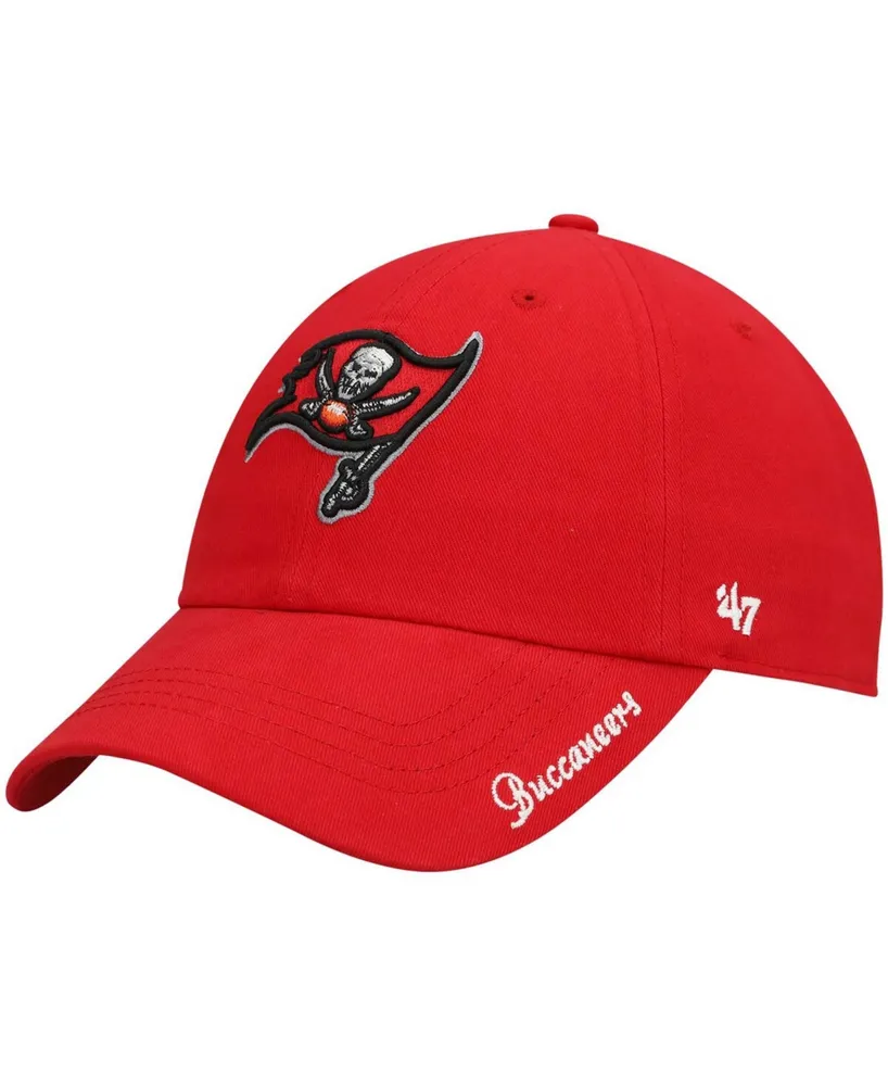 Women's Red Tampa Bay Buccaneers Miata Clean Up Secondary Adjustable Hat