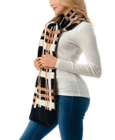 Marcus Adler Women's Ultra Soft & Cozy Plaid Scarf