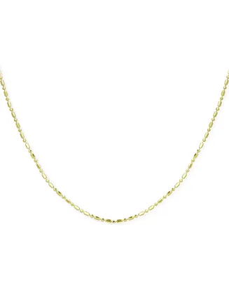 Giani Bernini Dot & Dash Link 24" Chain Necklace in 18k Gold-Plated Sterling Silver, Created for Macy's