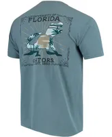 Men's Blue Florida Gators State Scenery Comfort Colors T-shirt