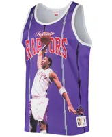 Men's Tracy McGrady Purple Toronto Raptors Hardwood Classics Player Tank Top