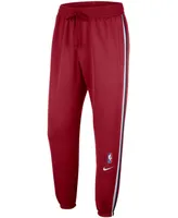 Men's Red Miami Heat 75th Anniversary Showtime On Court Performance Pants