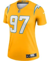 Women's Joey Bosa Gold-Tone Los Angeles Chargers Inverted Legend Jersey - Gold