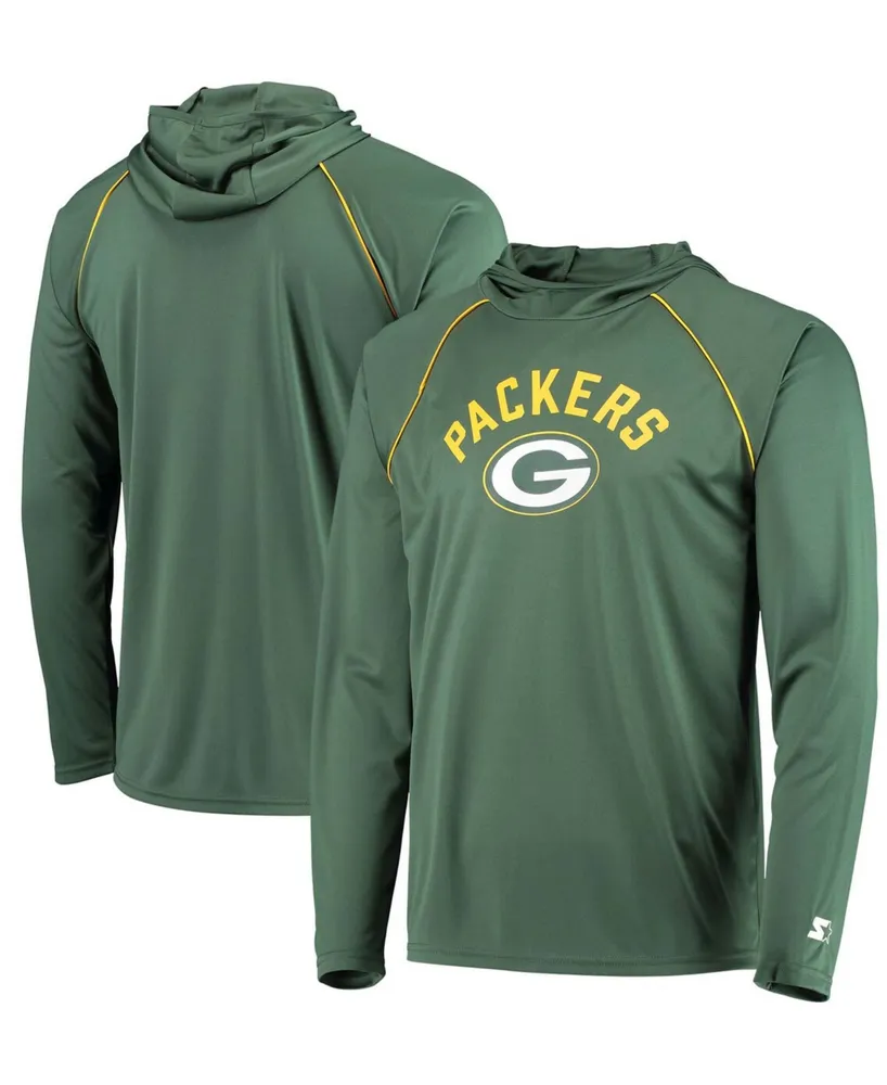 Starter Mens Green Bay Packers Sweatshirt, Green, Large